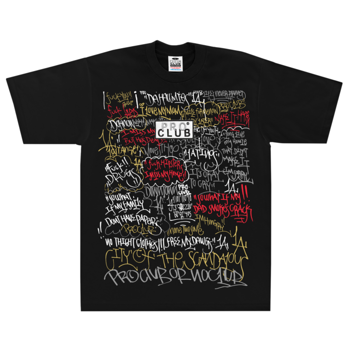 doknowflatpng3 Pro Club x DoKnow Collab Box Logo T Shirt