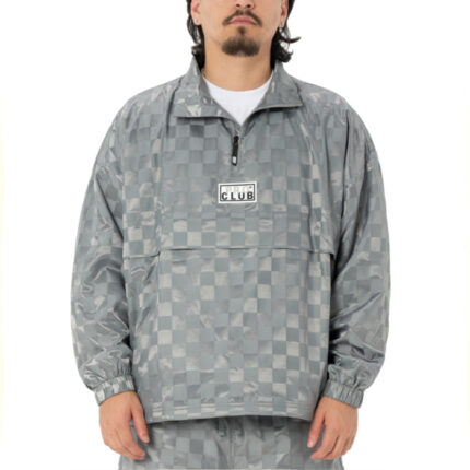 Pro Club Comfort Satin Checkered Pullover Jacket
