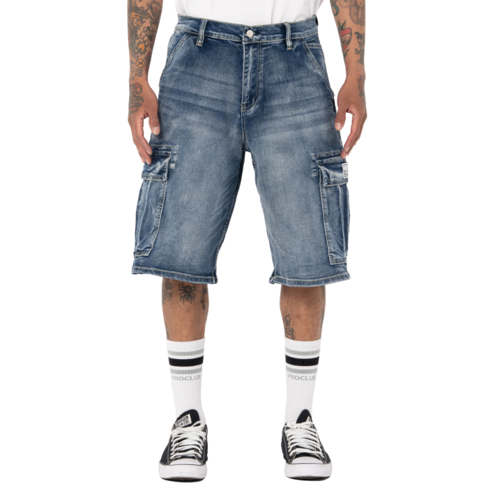 dsc01715-edit_1 Pro Club Baggy Fit Denim Cargo Shorts