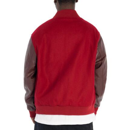 Pro Club Heavyweight Varsity Red Jacket